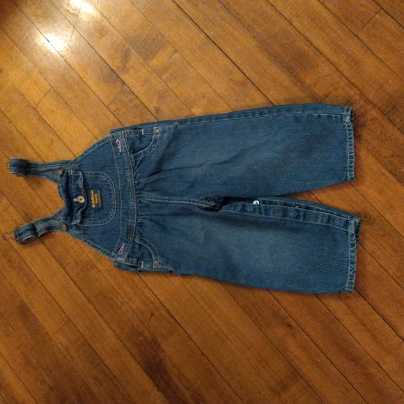 Size 18 months baby girls Oshkosh blue overalls - Picture 13 of 14